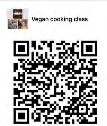 Food Theme: Vegan cooking class Pasta different ways Menu: - Creamy pasta Alfredo - Creamy tahini-garlic sauce with soba