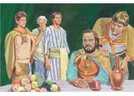 모사이야서 11:27~28 아빈아다이는노아왕에게잡혀왔습니다.