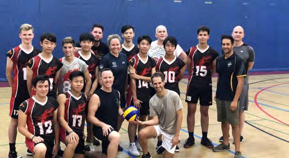 The teachers had a strong start in the first set but eventually felt short in a 2-0 win for the boys. Thank you to Ms. Inghram, Mr. Schaaf, Mr. Inghram, Mr. Lobsey, Mr. Barnes, Mr.