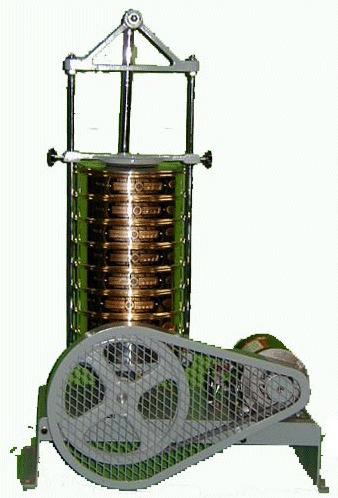 Weight 약 180 Kg * Sieve : Supplied by the special order * 금액 : Motorized Sieve Shaker ( 전동식체가름시험기 ) Model No. : CG-212 Specifications : 1. Operation Motorizeed 2.