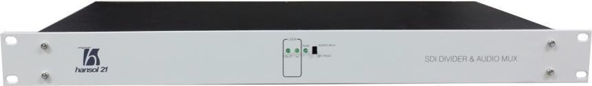 1. HSDA-1008A / HSDA-1008 제품모양 HSDA-1008A [Audio Mux XLR 타입 L/R] HSDA-1008 Front Rear 제품특징 HD- DA (Distribution Amplifier) 는 3G/ SMPTE 424M(3Gbps), SMPTE 292M(1.485Gbps, 1.485 / 1.