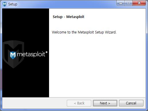 [ 호환성 / 확장성 ] 2) 윈도우플랫폼설치지원 Metasploit Pro 는 Windows 또는리숙스위에설치를지원하며마법사형태로손쉽게설치가가능합니다. 운영체제 버전 Windows Linux Windows Vista, Windows 7, Windows 8.