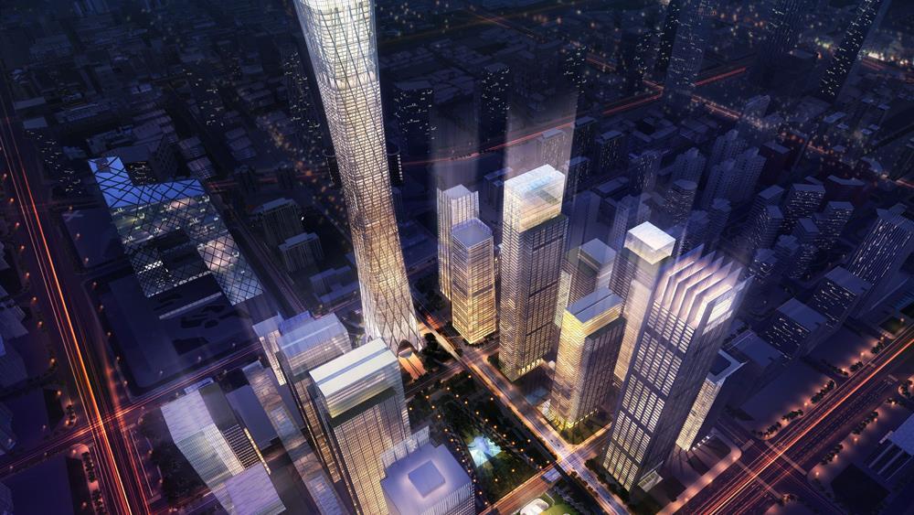Hong Kong - International Finance Center IFC Tower 2 베이징 중국존 (Interpon D2015)