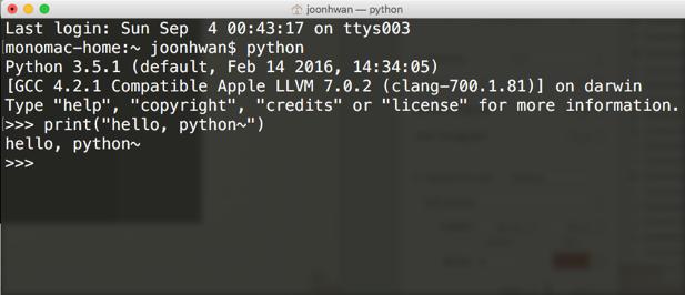 My First Python Program!