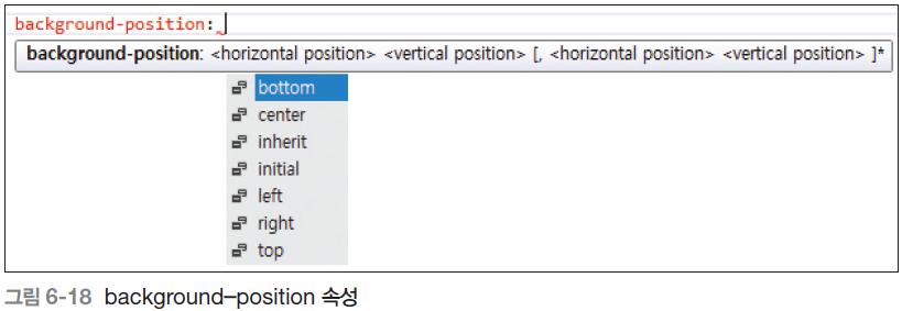 4. 배경속성 background-position 속성 background-position : 키워드 ;