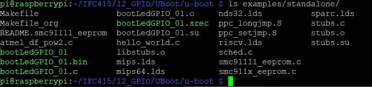 RaspberryPi U-Boot & GPIO 제어 42 * TFTP 서비스디렉터리로 bootledgpio_01.