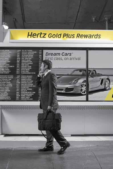 픽업절차 Hertz Gold Plus Rewards 회원 01 예약된시간에맞추어차량을미리준비해드립니다. 회원정보에등록된신용카드로보증금예치승인도미리이루어집니다.
