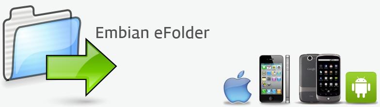 서비스 이용 방식 (2/2) Embian efolder