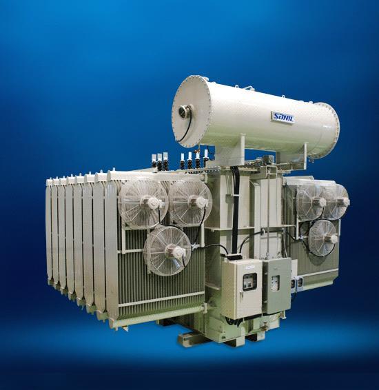 전력용변압기 Production Range & Specification 용량 50MVA 이하 전압 66KV 이하 주파수 냉각방식
