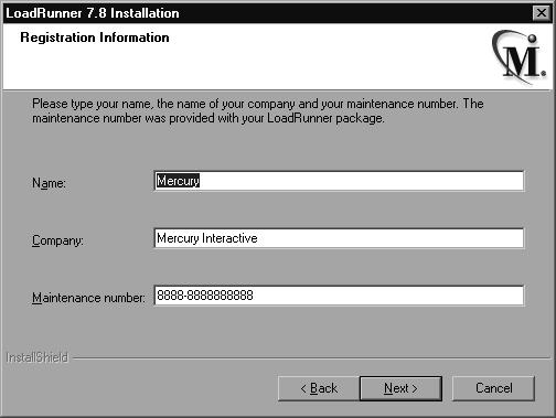 LoadRunner 설치안내서 Windows 에설치 3 LoadRunner Full Setup, Load Generator, Remote Performance Monitor, Monitors Over Firewall 을선택한경우에는소프트웨어사용권계약서가나타납니다.