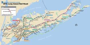 38 < 그림 3-5> Long Island Rail Road MAP 3) Long Island Bus 1973년 10개의민간버스회사를하나로통합 96개지역과 47개 Long-Island 의철도역, 5개뉴욕지하철역, 많은산업단지, 대학, 병원, 기업의본부, 그리고주요쇼핑센터를연결한다.