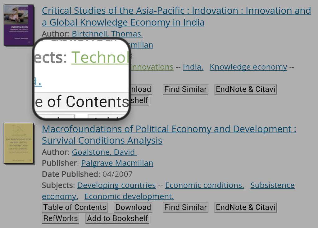 Table Of Contents, Download, Find Similar,