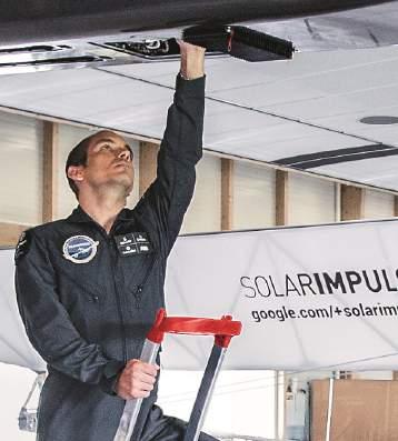 Schindler partners with Solar Impulse.