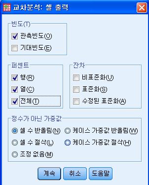 셀 을클릭 3) 셀출력