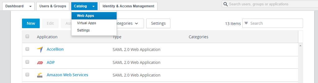 VMware Identity Manager 에 1 서리소스설정소개 VMware Identity Manager를설치하고구성한후사용자에게지원되는리소스에대한액세스를제공하려면 VMware Identity Manager 콘솔에서해당리소스를구성해야합니다.
