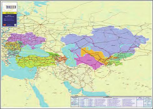 Special Edition 교통과교역 : 유럽과아시아의통합을중심으로 자료 : TRACECA, GIS Database and Maps Downloads, http://www.traceca-org.org. EC TENtec, CORE NETWORK CORRIDORS ON THE TEN-T, http://ec.europa.eu/.