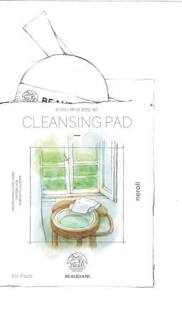 CLEANSING PAD It makes skin feel moisturized after washing the skin Cleanse