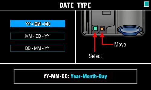 <Date type ( 날짜유형 )> 날짜표시형식을설정합니다.
