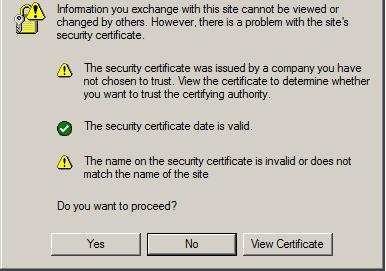 Trusted Certificates( 검증된사용인증 ) Overview( 개요 ) 브라우져에서장치로로그인하려고하면장치의사용인증이승인되지않았다는보안경고메시지가나타납니다. 이에, 로그인을진행할지를묻습니다. 사용인증이승인되어도경고메시지가발생할수도있습니다.