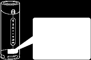 IP6X 동등 : 스피커는최대직경 75μm의먼지입자가포함된테스트장치에서 8시간동안휘저은후테스트되었으며먼지를계속차단합니다. 이스피커 (USB) 의부속액세서리및커넥터는방수또는방진이아닙니다. 화재또는감전의위험을줄이려면커넥터 (USB) 중하나또는둘모두를사용하는동안스피커를물이나물방울에노출시키지마십시오. 스피커위에꽃병이나액체로채워진용기를놓지마십시오.