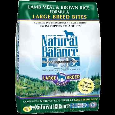 Brown Rice Large Breed Bites Dry Dog