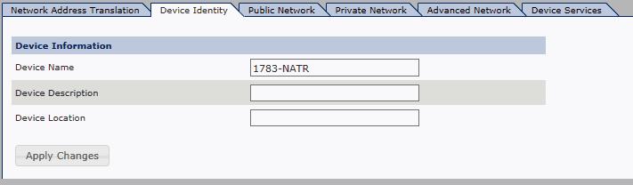 1783-NATR 장치설정 2 장 규칙만들기에대한자세한내용은 46 페이지의 Device Manager 웹인터페이스를사용해서규칙작성참조를참조하십시오. 장치 ID Device Identity( 장치 ID) 탭에서는다음사항을설정할수있습니다.