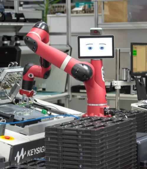 1-5. 4 차산업혁명이가져올미래 로봇이가져올미래 로봇 - 박스터 리싱크로보틱스가개발 인간보다훨씬저렴한비용 하루종일일하는전일제노동자의평생고용효과 <