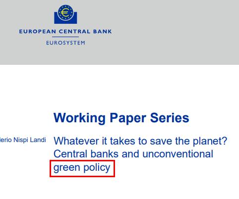 기후변화에대한 ECB 의대응계획의시사점 또한번의 Whatever it takes... Green QE 는가능할까? 탄소집약적채권을매입중단또는매각하는정책이나, 당장시행될가능성은높지않아.