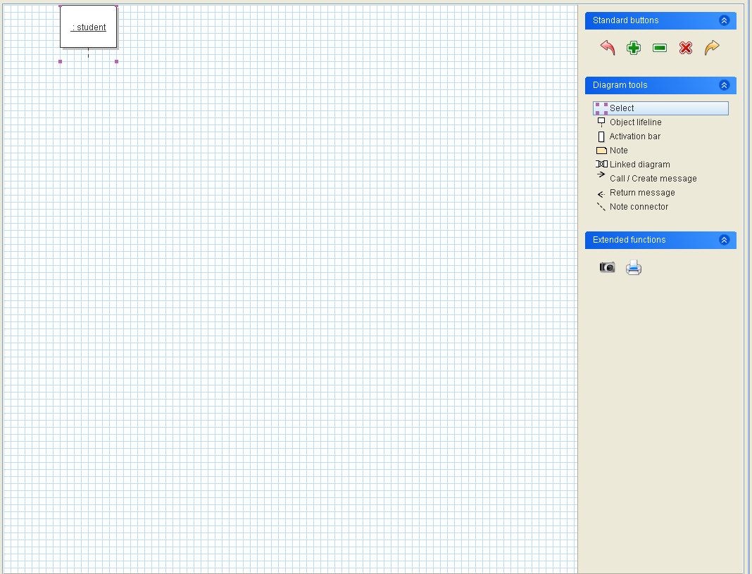 5.9 Sequence Diagram 그리기 (5/9) 상호작용에 참여하는 개체들을 표시 Tool Bar의