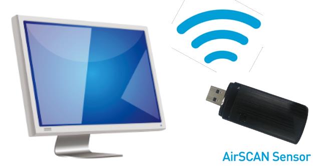 AirSCAN 소개 센서를 통한 불법AP / EGG탐지 및 위치추적 데스크탑 환경에서도 WiFi 현황 분석가능 1 AirSCAN Agent가 설치된 클라이언트 PC 중 센서를 설치할 PC 선정 (오피스 한 곳당 최소 3대 이상
