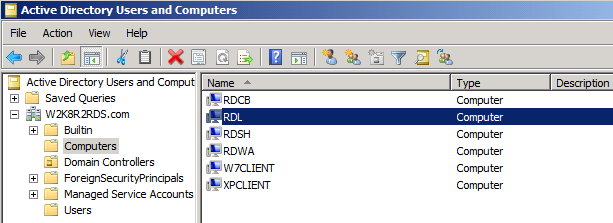 RDL (Remote Desktop Licensing) 서버 설정 이 서버에 Windows 2008 R2 를 설치하고, W2K8R2RDS.com 도메인에 멤버로써 죠인시킨다.