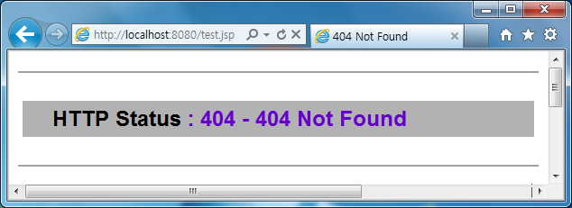 HTTP 에러코드(404)(1) 현상 : 페이지 접속 시 404 Not Found 에러 발생 해결 : JEUS콘솔관리자(jeusadmin)에서 applist 명령어로 Application 이 deploy 되었는지 확인합니다.