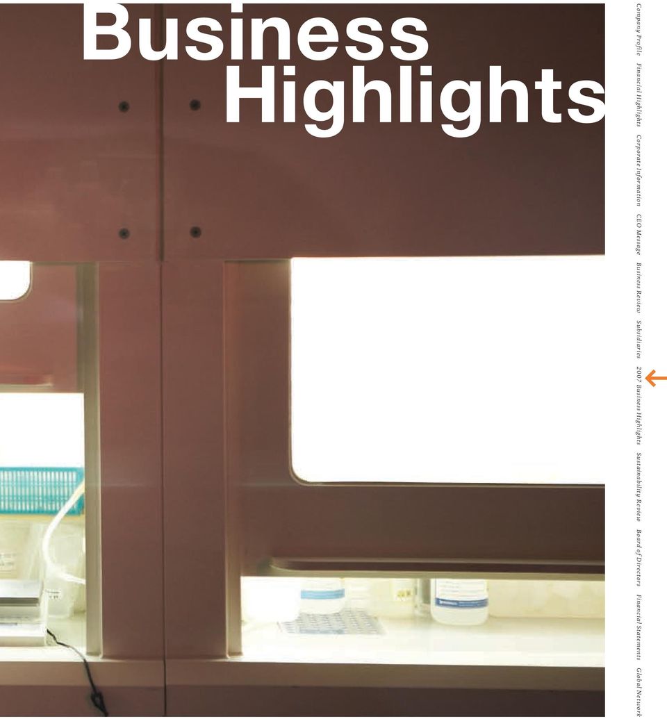 Subsidiaries 2007 Business Highlights