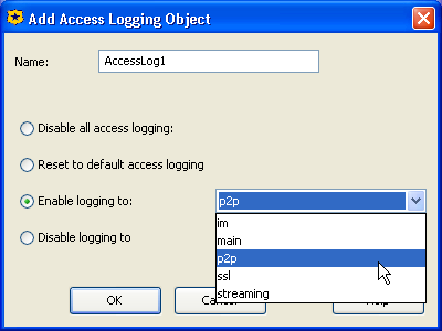 SGOS 6.3 Visual Policy Manager C:. Disable all access logging.