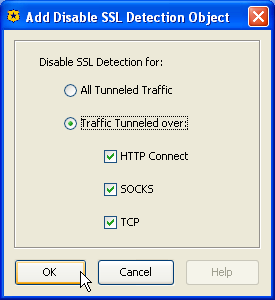 SGOS 6.3 Visual Policy Manager C: 4.2. SSL : 1 2 1.. SGOS 4.2. SSL All Tunneled Traffic 3.