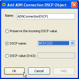 SGOS 6.3 Visual Policy Manager C: ADN DSCP ADN(Application Delivery Network) DSCP WAN. DSCP OCS. ADN DSCP : 1a 1b 1.. a.