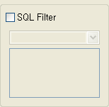 [그림 4.6] SQL Monitor - Criteria 영역 다음은 Criteria 영역의 각 항목에 대한 이다.