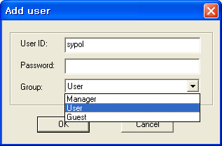 8. 보안 3) 사용자 계정 관리 Admin 사용자만 사용자 계정 관리를 할 수 있습니다. Setup의 Security 설정 페이지는 admin 사용자에게만 보여집니다.