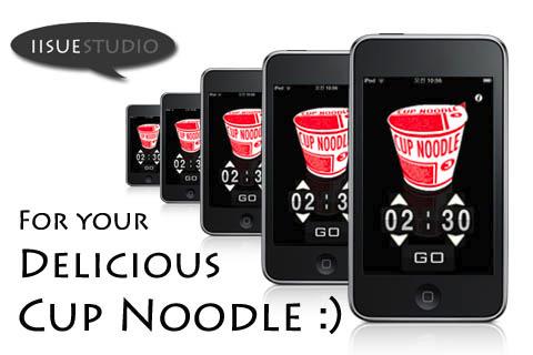 개발인원 : 01명 개발기간 : 2 개월 Cup Noodle Timer Application 기획 및