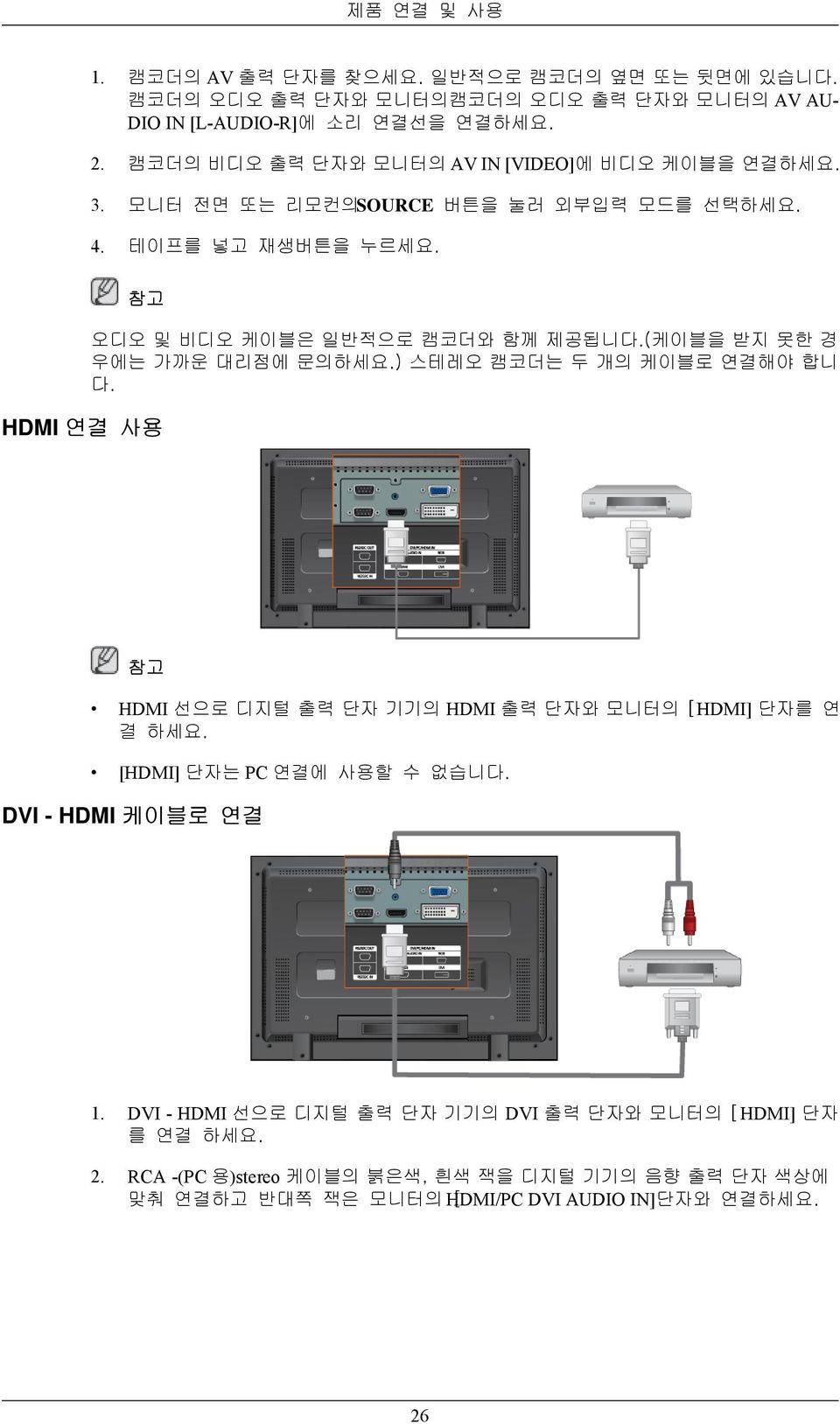 HDMI HDMI HDMI HDMI] [HDMI] PC DVI - HDMI