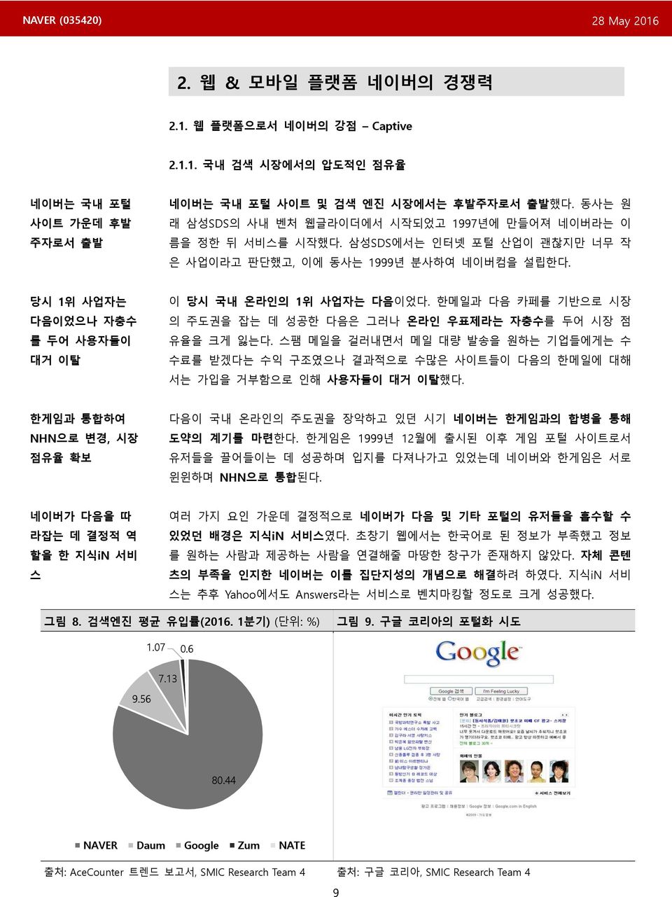 당시 1위 사업자는 다음이었으나 자충수 를 두어 사용자들이 대거 이탈 이 당시 국내 온라인의 1위 사업자는 다음이었다. 한메일과 다음 카페를 기반으로 시장 의 주도권을 잡는 데 성공한 다음은 그러나 온라인 우표제라는 자충수를 두어 시장 점 유율을 크게 잃는다.