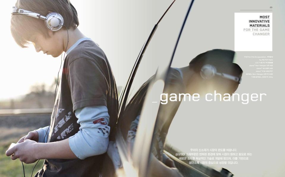 ABS/PET R Non-Halogen 난연 PC/ABS TV용 R 고강성 PC Alloy game changer 우리의 신소재가 시장의 판도를 바꿉니다.