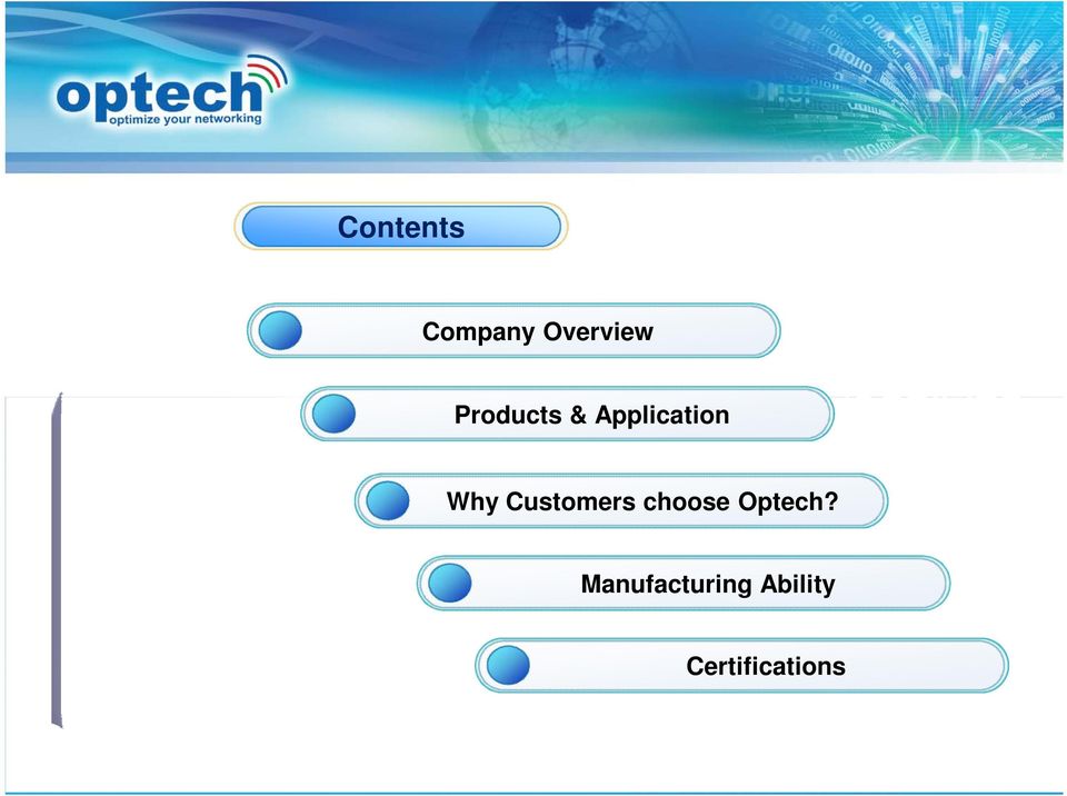 Customers choose Optech?