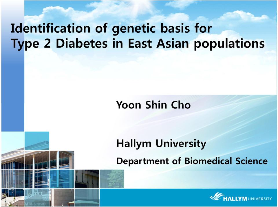 populations Yoon Shin Cho Hallym