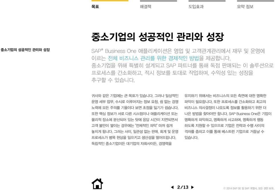 그러나 일상적인 유지하기 위해서는 비즈니스의 모든 측면에 대한 명확한 운영 세부 업무, 수시로 이루어지는 정보 요청, 쉼 없는 경쟁 파악이 필요합니다. 또한 프로세스를 간소화하고 최고의 노력에 모든 주의를 기울이다 보면 초점을 잃기가 쉽습니다.