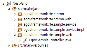 4.4 서버단로직구현 Grid Data 회신 1/2 4. jsonview 연동 그리드에뿌려줄데이터를읽어오는 URL 구현 /** * jqgrid Grid Data를조회한다.