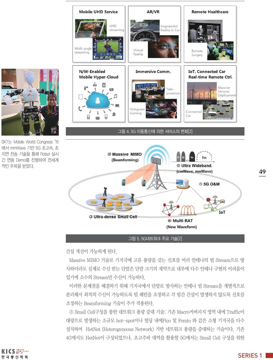 이러한 문제점을 해결하기 위해 기지국에서 단말로 방사하는 안테나 빔 Stream을 개별적으로 분리해서 최적의 수신이 가능하도록 빔 패턴을 조정하고 각 빔간 간섭이 발생하지 않도록 신호를 조정하는 Beamforming 기술이 추가 적용된다.