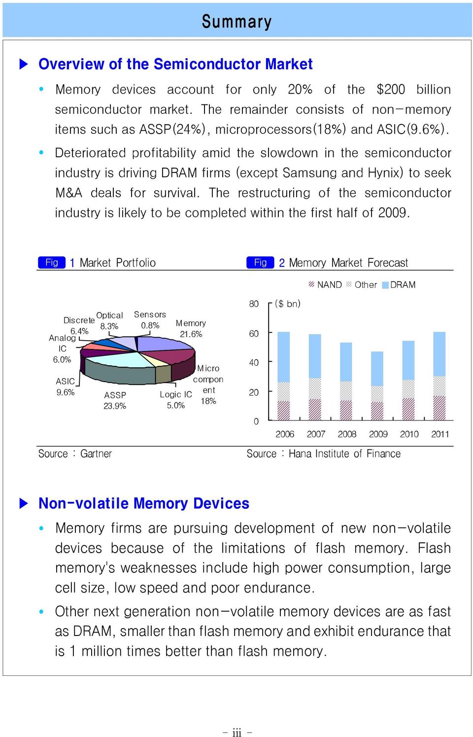 Deteriorated profitability amid the slowdown in the semiconductor industry is driving DRAM firms (except Samsung and Hynix) to seek M&A deals for survival.