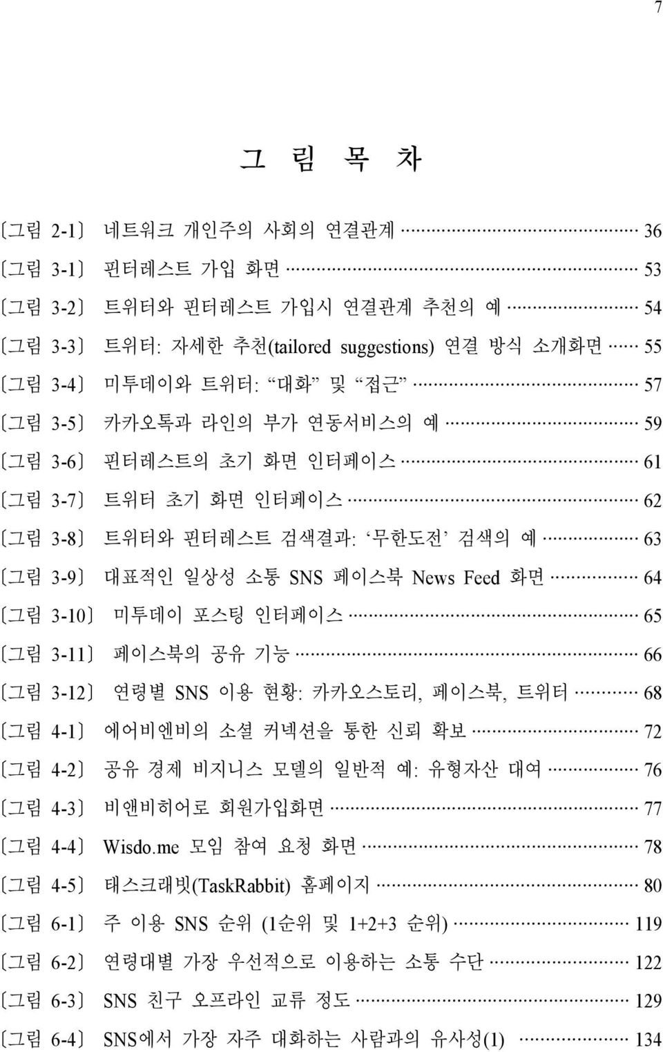 인터페이스 65 [그림 3-11] 페이스북의 공유 기능 66 [그림 3-12] 연령별 SNS 이용 현황: 카카오스토리, 페이스북, 트위터 68 [그림 4-1] 에어비엔비의 소셜 커넥션을 통한 신뢰 확보 72 [그림 4-2] 공유 경제 비지니스 모델의 일반적 예: 유형자산 대여 76 [그림 4-3] 비앤비히어로 회원가입화면 77 [그림 4-4] Wisdo.