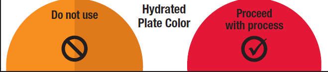 Hydrated Gel Plate Color Card A Hydrated Gel Plate Color Card 는필름박스에포함